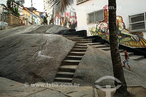  Subject: Pedra do Sal stairway  / Place: Saude neighborhood - Rio de Janeiro city - Rio de Janeiro state (RJ) - Brazil / Date: 07/2012 