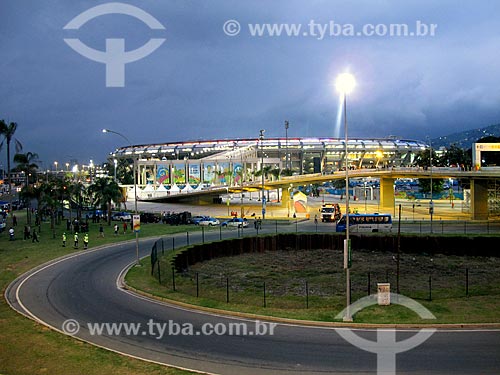  Subject: Journalist Mario Filho Stadium (1950) - also known as Maracana - during the match between Spain x Chile / Place: Maracana neighborhood - Rio de Janeiro city - Rio de Janeiro state (RJ) - Brazil / Date: 06/2014 