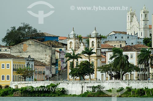  Subject: Nossa Senhora da Corrente Church and Mother Church Nossa Senhora do Rosario - Diocesan Cathedral / Place: Penedo city - Alagoas state (AL) - Brazil / Date: 08/2013 