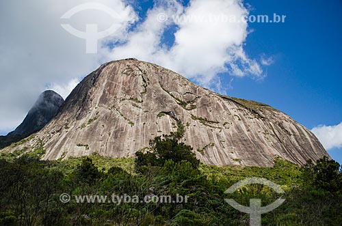  Subject: View of Tres Picos de Salinas (Three Peaks of Salinas) - Tres Picos State Park / Place: Teresopolis city - Rio de Janeiro state (RJ) - Brazil / Date: 05/2014 