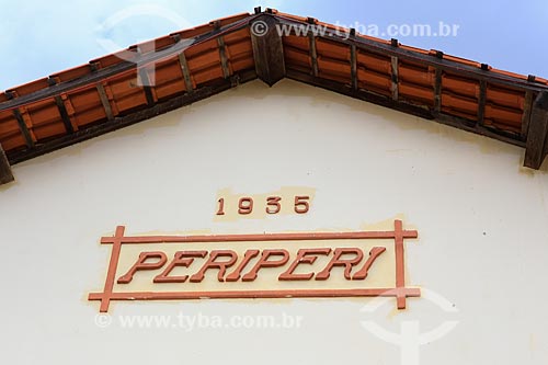  Subject: Facade of Piripiri Train Station (1935) / Place: Piripiri city - Piaui state (PI) - Brazil / Date: 03/2014 