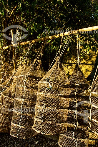  Subject: Oyster farming cages - Santo Antonio de Lisboa Beach / Place: Santo Antonio de Lisboa neighborhood - Florianopolis city - Santa Catarina state (SC) - Brazil / Date: 05/2014 