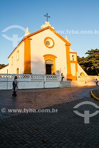  Subject: Facade of Nossa Senhora das Necessidades Church (1756) / Place: Santo Antonio de Lisboa neighborhood - Florianopolis city - Santa Catarina state (SC) - Brazil / Date: 05/2014 