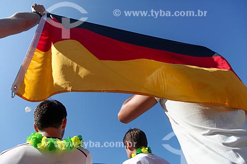  Subject: Supporters of Germany - FIFA Fan Fest during the match between Brazil x Germany / Place: Copacabana neighborhood - Rio de Janeiro city - Rio de Janeiro state (RJ) - Brazil / Date: 07/2014 