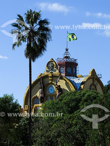  Subject: Facade of Military School of Porto Alegre (1872) / Place: Porto Alegre city - Rio Grande do Sul state (RS) - Brazil / Date: 04/2014 