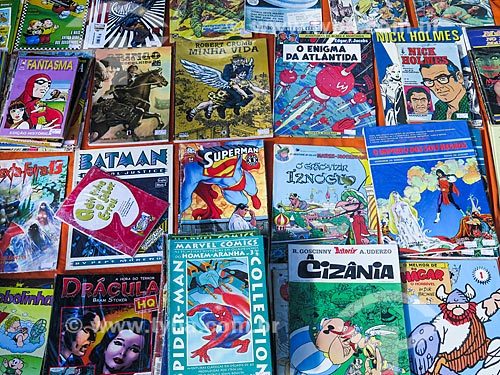  Subject: Comics books on sale - Brique da Redencao / Place: Porto Alegre city - Rio Grande do Sul state (RS) - Brazil / Date: 04/2014 