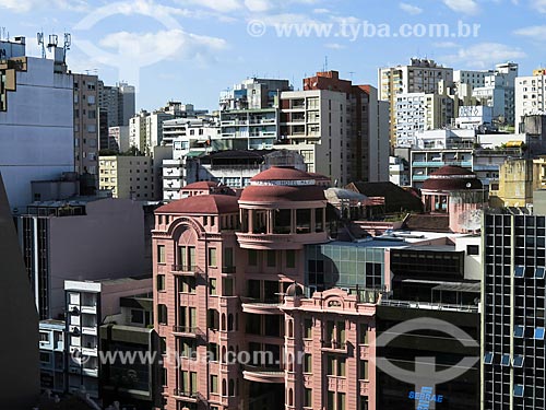  Subject: Mario Quintana Culture House (1933) - old Hotel Majestic - with buildings in the background / Place: Porto Alegre city - Rio Grande do Sul state (RS) - Brazil / Date: 04/2014 