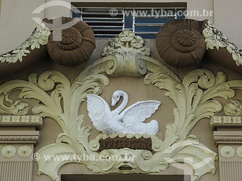  Subject: Detail of facade of Harbourmaster building / Place: Porto Alegre city - Rio Grande do Sul state (RS) - Brazil / Date: 05/2014 