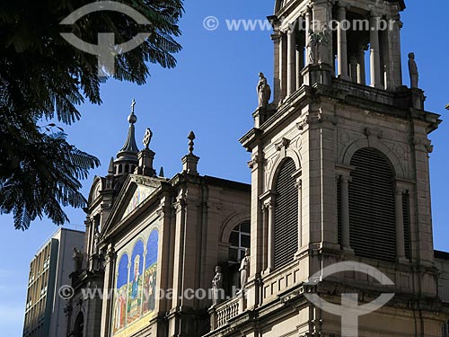 Subject: Facade of Metropolitan Cathedral of Porto Alegre (1929) / Place: Porto Alegre city - Rio Grande do Sul state (RS) - Brazil / Date: 05/2014 