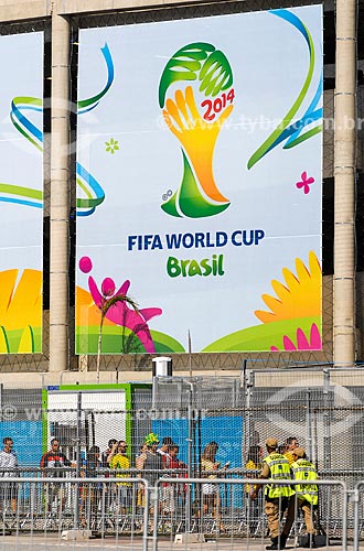  Subject: Fans arrives at the Maracana Stadium to watch the game Germany x France by 2014 World Cup / Place: Maracana neighborhood - Rio de Janeiro city - Rio de Janeiro state (RJ) - Brazil / Date: 07/2014 