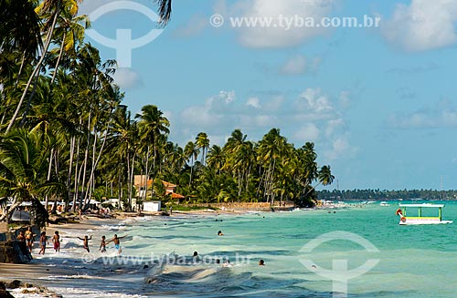  Subject: Bathers - Ponta de Mangue Beach / Place: Maragogi city - Alagoas state (AL) - Brazil / Date: 01/2014 