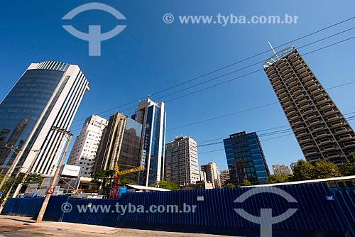  Subject: Building construction - Juscelino Kubitschek Avenue / Place: Itaim Bibi neighborhood - Sao Paulo city - Sao Paulo state (SP) - Brazil / Date: 03/2014 
