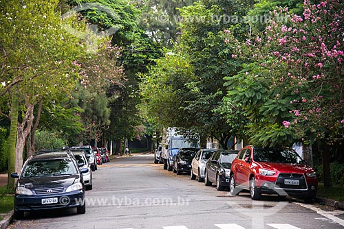  Subject: Cars parked - Zapara Street - Vila Madalena / Place: Pinheiros neighborhood - Sao Paulo city - Sao Paulo state (SP) - Brazil / Date: 03/2014 