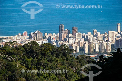  Subject: View of buildings of Leblon and Ipanema neighborhoods / Place: Rio de Janeiro city - Rio de Janeiro state (RJ) - Brazil / Date: 08/2014 