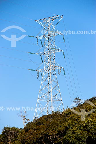  Subject: Transmission tower at Tijuca National Park / Place: Rio de Janeiro city - Rio de Janeiro state (RJ) - Brazil / Date: 08/2014 