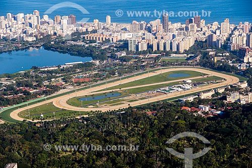  Subject: View of Hipodromo da Gavea (Gavea Hippodrome) / Place: Rio de Janeiro city - Rio de Janeiro state (RJ) - Brazil / Date: 08/2014 