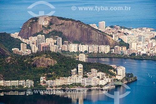  Subject: Rodrigo de Freitas Lagoon with the neighborhoods of Lagoon and Ipanema in the background / Place: Lagoa neighborhood - Rio de Janeiro city - Rio de Janeiro state (RJ) - Brazil / Date: 08/2014 