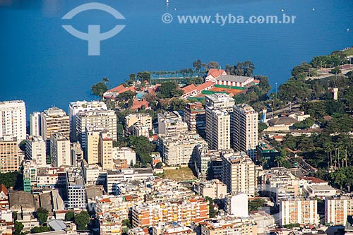  Subject: View of buildings - Lagoa neighborhood / Place: Lagoa neighborhood - Rio de Janeiro city - Rio de Janeiro state (RJ) - Brazil / Date: 08/2014 