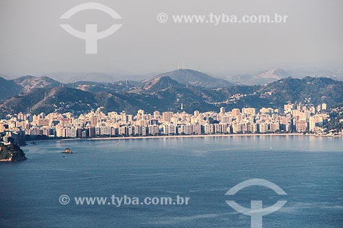  Subject: Icarai Beach view from Guanabara Bay / Place: Niteroi city - Rio de Janeiro state (RJ) - Brazil / Date: 08/2014 