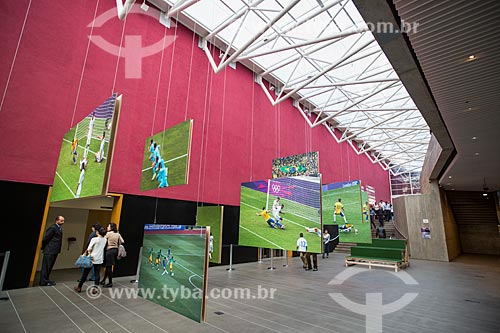  Futebol Arte Arte Futebol exhibition - Tomie Ohtake Institute  - Sao Paulo city - Sao Paulo state (SP) - Brazil