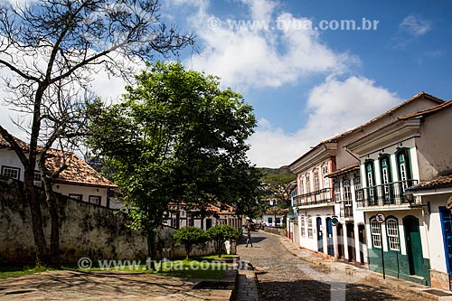  Colonial houses - Bernardo Vasconcelos Street  - Ouro Preto city - Minas Gerais state (MG) - Brazil