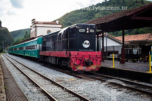  Train of Vale company at the train station of Ouro Preto  - Ouro Preto city - Minas Gerais state (MG) - Brazil
