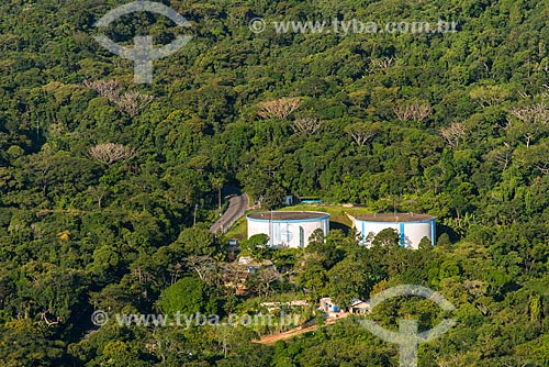  View of Reservoir of SABESP  - Peruibe city - Sao Paulo state (SP) - Brazil