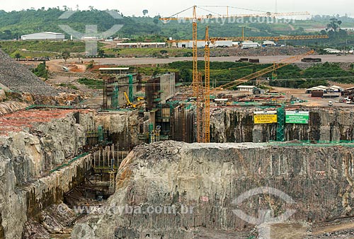  Construction of the Hydroelectric Power Plant of Belo Monte  - Altamira city - Para state (PA) - Brazil