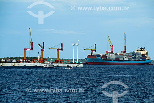  Container terminal in the Port of Manaus  - Manaus city - Amazonas state (AM) - Brazil