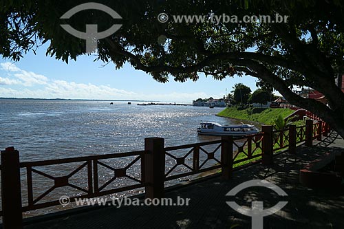  View of Amazonas River  - Parintins city - Amazonas state (AM) - Brazil