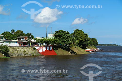  View of Amazonas River  - Parintins city - Amazonas state (AM) - Brazil