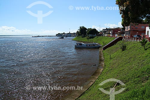  View of Amazonas River  - Parintins city - Amazonas state (AM) - Brazil