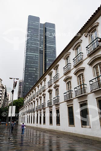  Side facade of Paço Imperial (Imperial Palace) - 1743  - Rio de Janeiro city - Rio de Janeiro state (RJ) - Brazil