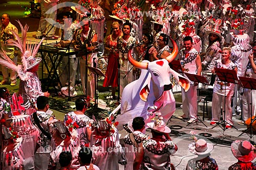  Parintins Folklore Festival - Garantido Ox  - Parintins city - Amazonas state (AM) - Brazil