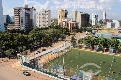  View of buildings and street of Porto Velho city  - Porto Velho city - Rondonia state (RO) - Brazil