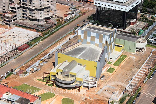  Aerial photo of Rondonia Palace of Arts State Theater (2014)  - Porto Velho city - Rondonia state (RO) - Brazil