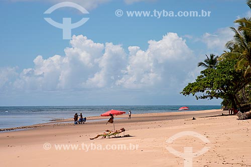  Bathers - taipus de fora beach  - Marau city - Bahia state (BA) - Brazil