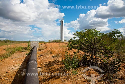  Pajeu Aqueduct tubes  - Floresta city - Pernambuco state (PE) - Brazil