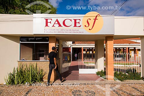  Facade of Faculty of Humanities and Exact of San Francisco Backwoods - FACESF  - Belem de Sao Francisco city - Pernambuco state (PE) - Brazil