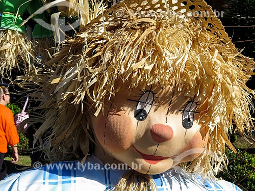  Detail of the doll in Colony Fair  - Canela city - Rio Grande do Sul state (RS) - Brazil