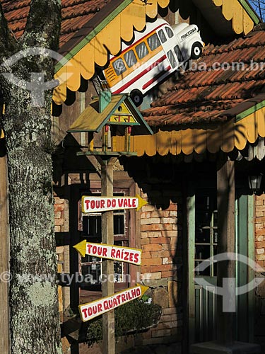  Detail of rural tourism store  - Gramado city - Rio Grande do Sul state (RS) - Brazil