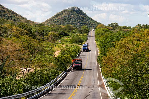  Trucks - PE-390 highway  - Serra Talhada city - Pernambuco state (PE) - Brazil