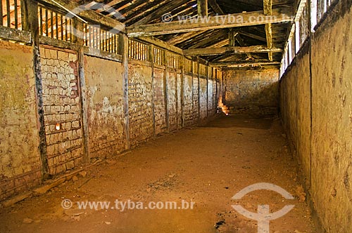  Inside of senzala of Santa Clara Farm - considered one of the largest farm in the XIX century  - Santa Rita de Jacutinga city - Minas Gerais state (MG) - Brazil