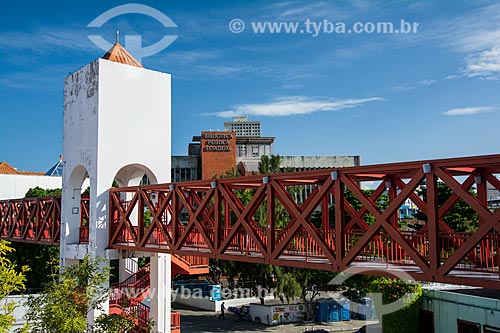  Footbridge - Dragao do Mar Center of Art and Culture  - Fortaleza city - Ceara state (CE) - Brazil