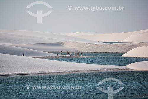  Bonita Lagoon (Beautiful Lagoon) - Lencois Maranhenses National Park  - Barreirinhas city - Maranhao state (MA) - Brazil