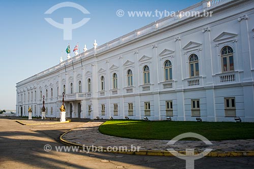  Facade of Palacio dos Leoes (Palace of Lyons) - 1766 - headquarters of the State Government  - Sao Luis city - Maranhao state (MA) - Brazil