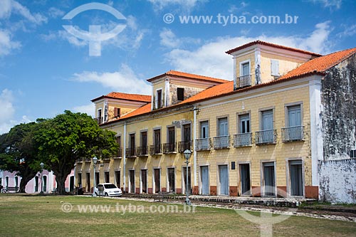  Facade of Museu of Historic House of Alcantara city (XIX century)  - Alcantara city - Maranhao state (MA) - Brazil