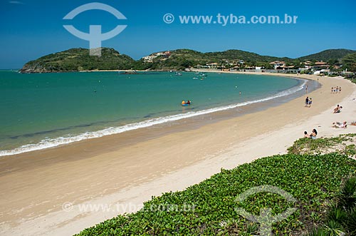  General view of Ferradura Beach (Horseshoe Beach)  - Armacao dos Buzios city - Rio de Janeiro state (RJ) - Brazil