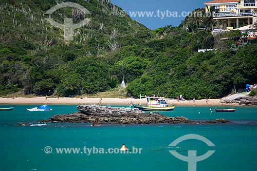  Trawler boat - Ferradura Beach (Horseshoe Beach)  - Armacao dos Buzios city - Rio de Janeiro state (RJ) - Brazil