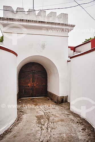  Door - Sao Domingos de Gragoata Fort (XVII century)  - Niteroi city - Rio de Janeiro state (RJ) - Brazil